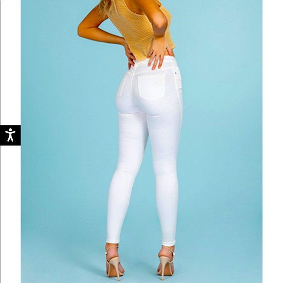 Fashion Nova Denim - NWT YMI white skinny jeans 🤍🤍🤍